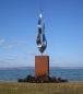 Preview: Flame garden artwork stainless steel